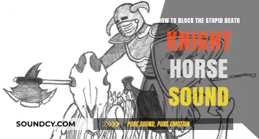 Silence the Death Knight Horse: A Guide to Blocking Annoying Sounds