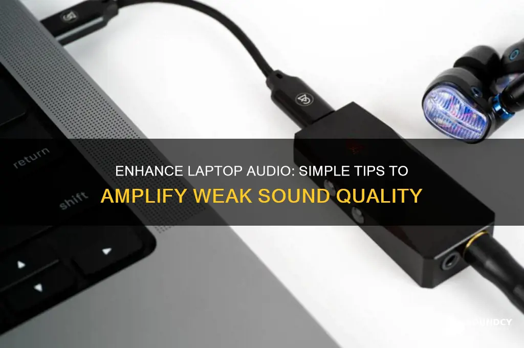 how to boost sound in laptop with poor sound