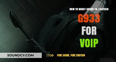 Enhance VoIP Audio: Maximize Logitech G933 Headset Sound Quality
