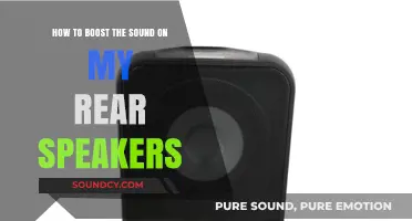 Enhance Your Audio Experience: Tips to Boost Rear Speaker Sound