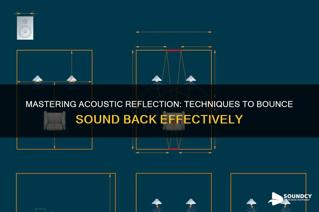 how to bounce sound back