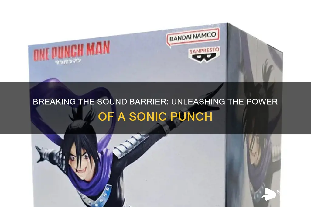 how to break the sound barrier with a punch