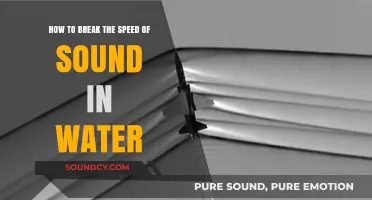 Breaking the Sound Barrier: Techniques to Exceed Sonic Speed in Water