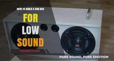 Crafting Deep Bass: A Guide to Building Your Own Sub Box