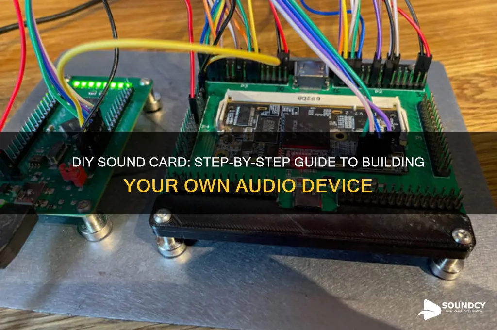 how to build sound card