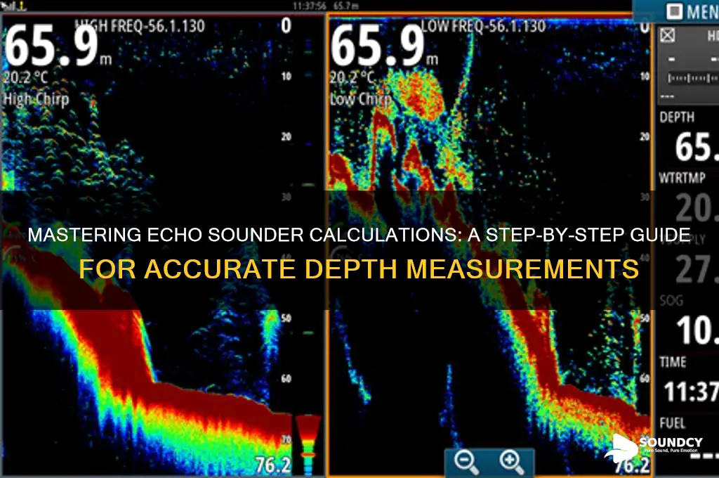 how to calculate echo sounder