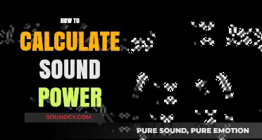 Mastering Sound Power Calculation: A Step-by-Step Guide for Beginners