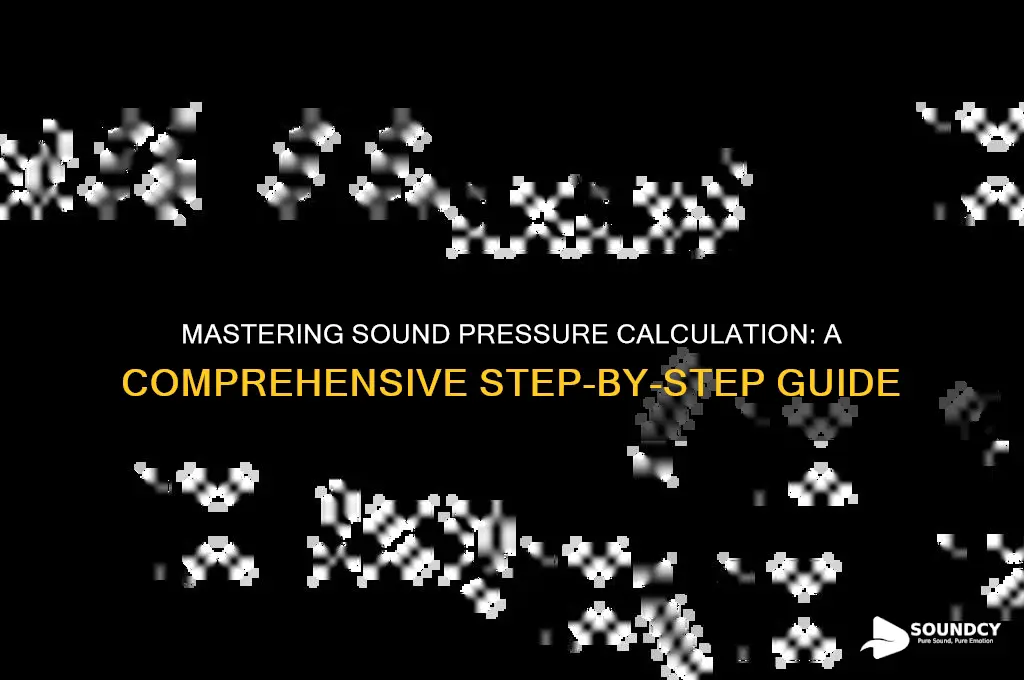 how to calculate sound pressure