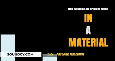 Understanding Sound Speed: Calculation Methods in Different Materials