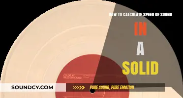Calculating Sound Speed in Solids: A Comprehensive Step-by-Step Guide