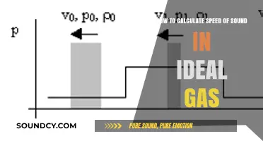 Calculating Sound Speed in Ideal Gases: A Step-by-Step Guide