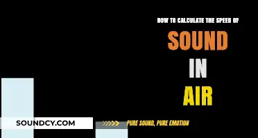 Mastering Sound Speed Calculation in Air: A Step-by-Step Guide