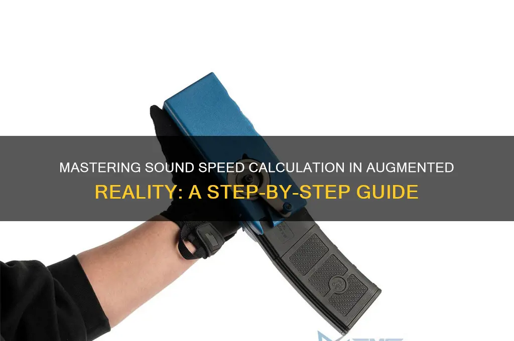 how to calculate the speed of sound in ar