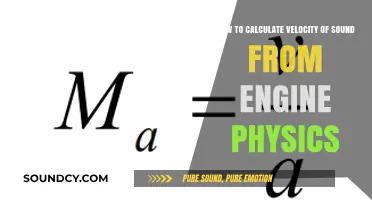 Engine Physics: Calculating Sound Velocity with Practical Formulas