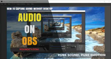 Capture Clear Audio: OBS Sound Recording Without Desktop Audio