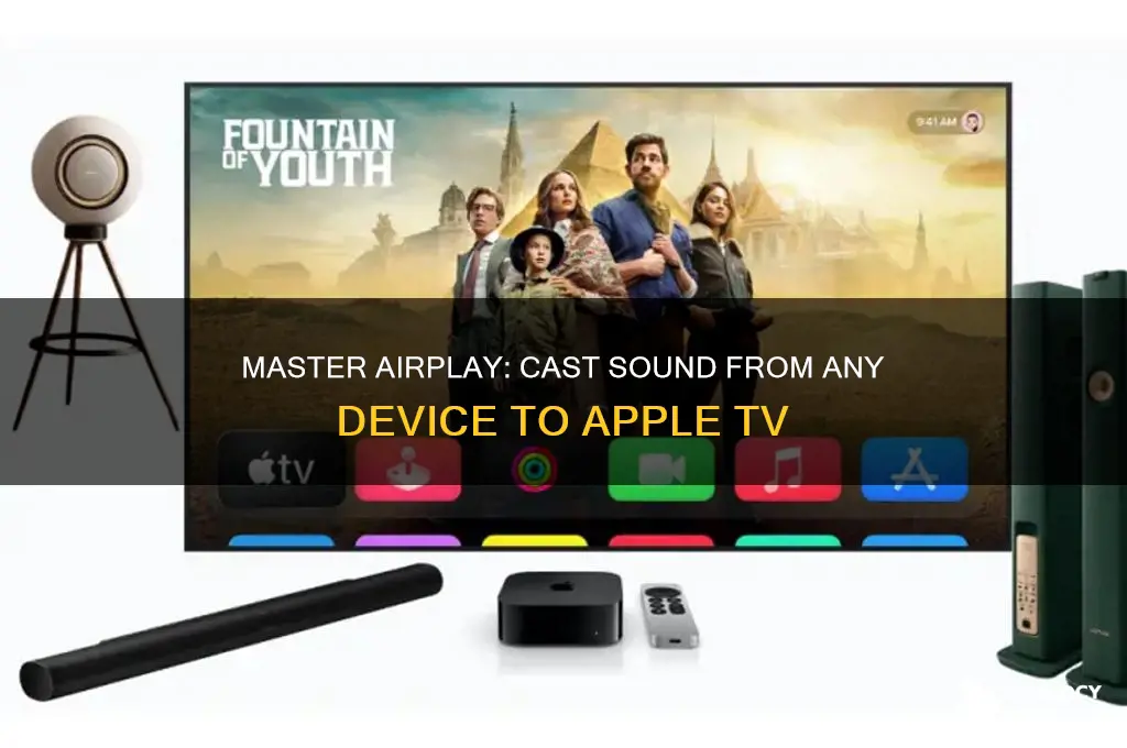 how to cast sound appletv