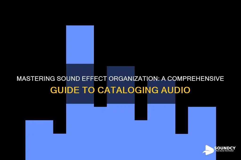 how to catalog sound efeects