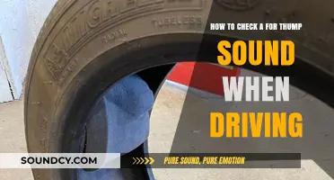 Diagnosing Thump Sounds: A Driver's Guide to Identifying and Fixing Issues