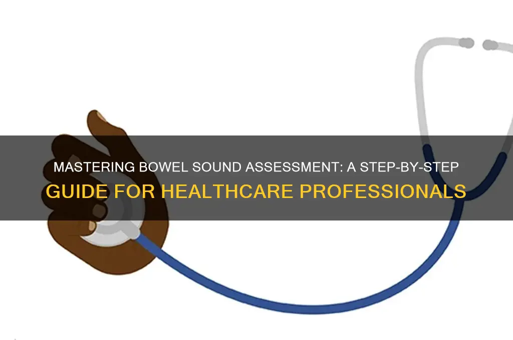 how to check bowel sounds