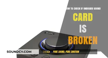 Diagnosing a Broken Onboard Sound Card: Step-by-Step Troubleshooting Guide