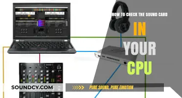 Quick Guide: Checking Your CPU's Sound Card Functionality Easily