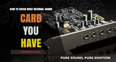 Discover Your PC's Internal Sound Card: A Quick Identification Guide