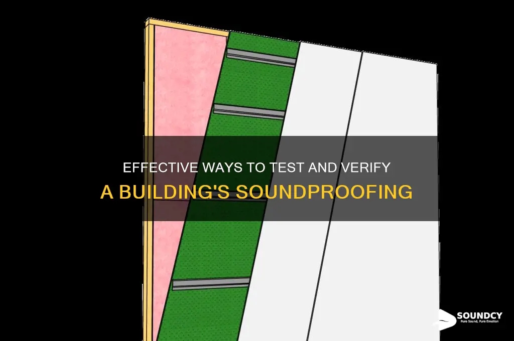 how to check whether a building is sound proof