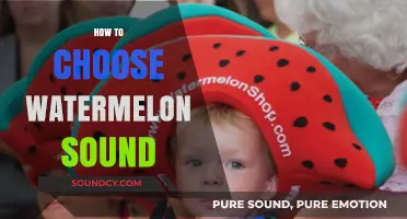Mastering the Art of Picking Watermelons by Their Perfect Sound