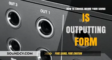 Mastering Audio Output: A Guide to Selecting Your Sound Destination