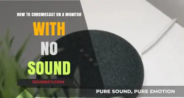 Chromecast on Monitor Without Sound: Easy Setup Guide