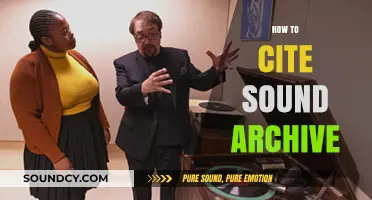 Mastering Citations: A Guide to Citing Sound Archives Effectively