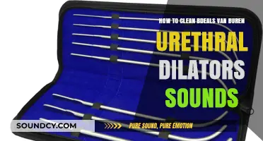 Effective Cleaning Tips for Van Buren Urethral Dilators and Sounds