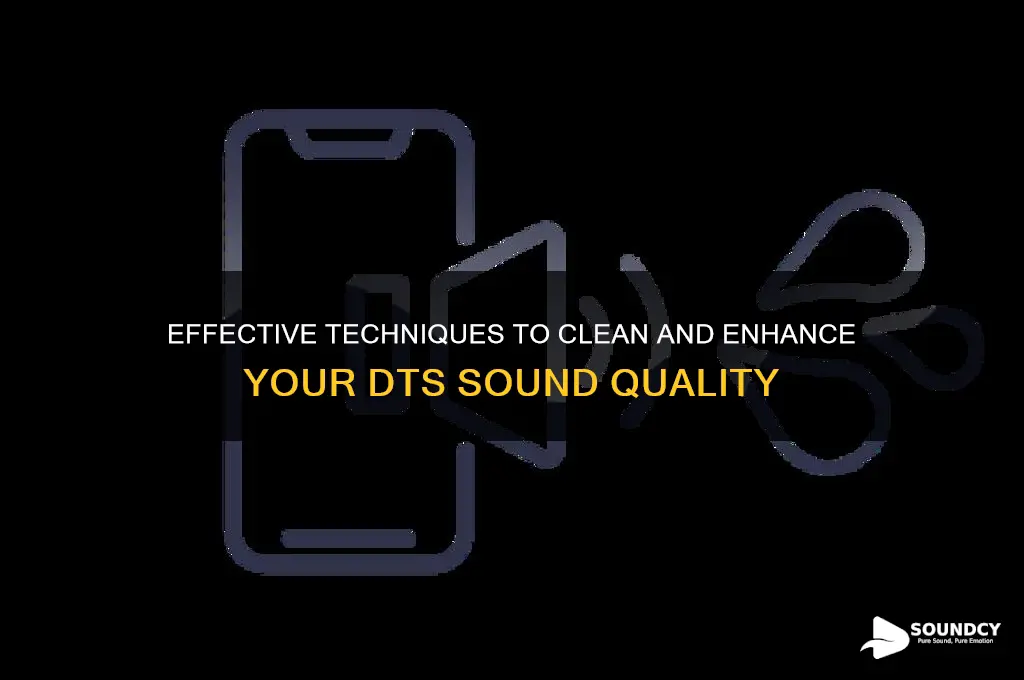 how to clean dts sound