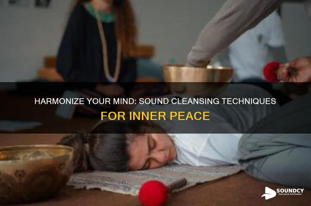 how to cleanse with sound