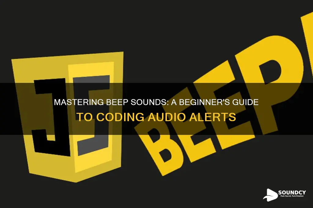 how to code beep sound