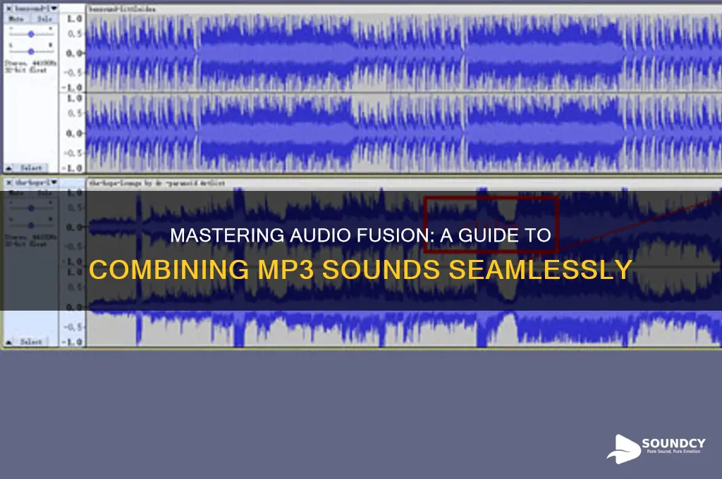 how to combine mp3 sounds