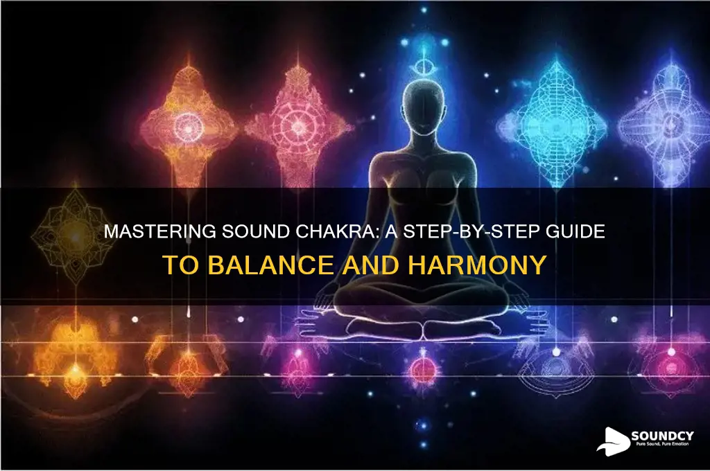 how to complete sound chakra