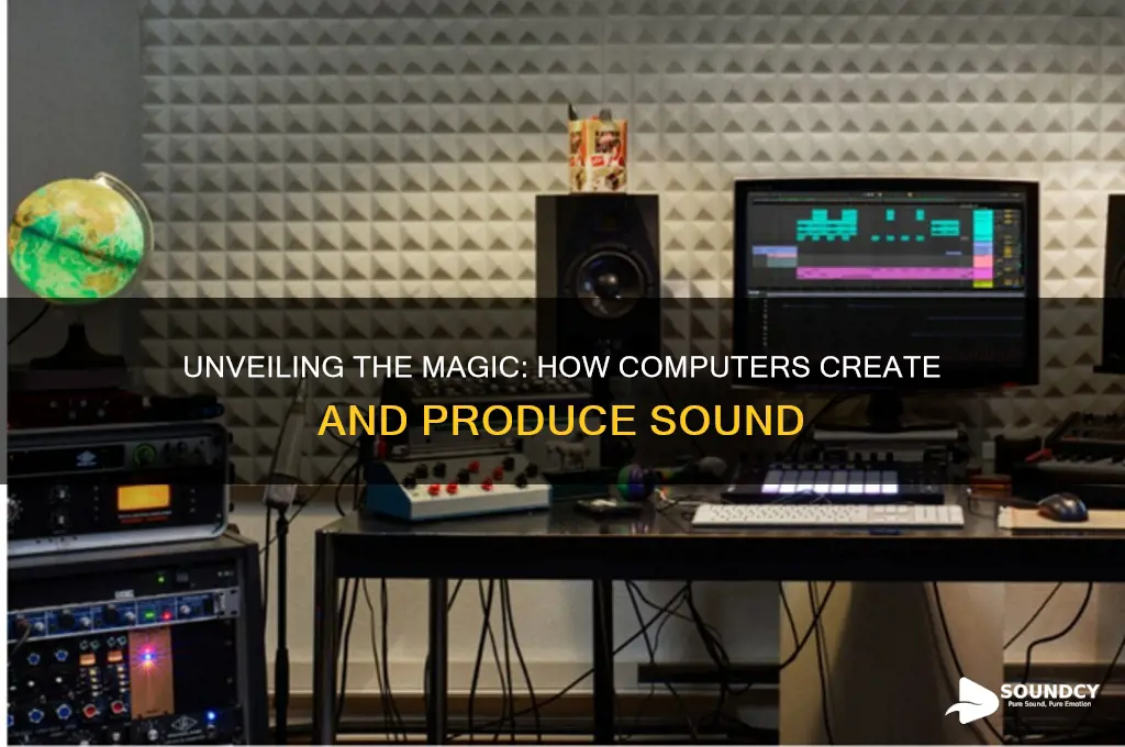 how to computers make sound