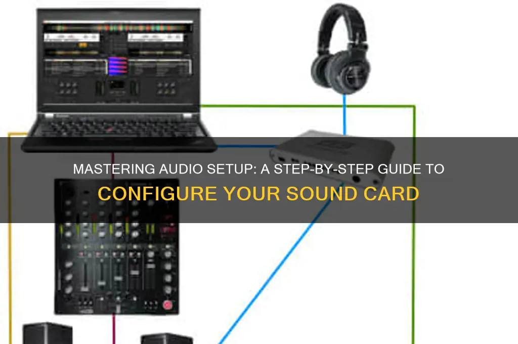 how to configure sound card