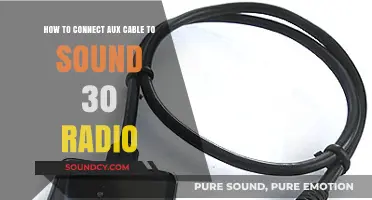 Easy Guide: Connecting Aux Cable to Sound 30 Radio Effortlessly