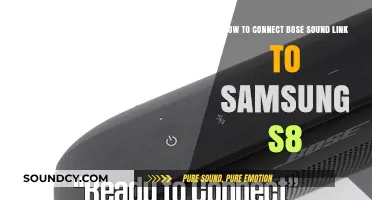 Connect Bose SoundLink to Samsung S8: Easy Pairing Guide