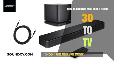 Connect Bose SoundTouch 30 to TV: Easy Setup Guide