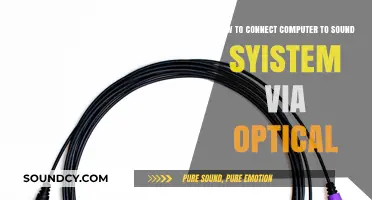 Connect Your Computer to Sound System via Optical Cable Easily