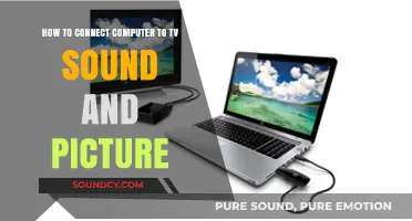 Connect Your Computer to TV: Easy Sound & Picture Setup Guide