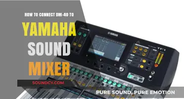 Connect DM-40 to Yamaha Mixer: A Step-by-Step Guide