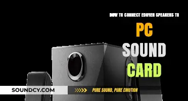 Easy Guide: Connecting Edifier Speakers to Your PC Sound Card