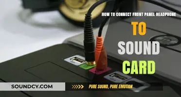Connecting Front Panel Headphones to Your Sound Card: A Step-by-Step Guide