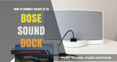 Connect Galaxy S7 to Bose Sound Dock: Easy Step-by-Step Guide