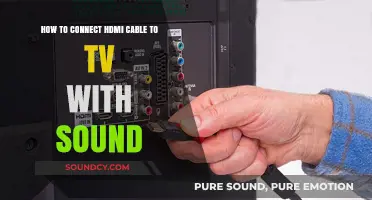 Easy Guide: Connecting HDMI Cable to TV for Audio & Video