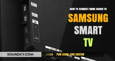 Connect HDMI Sound to Samsung Smart TV: Easy Setup Guide